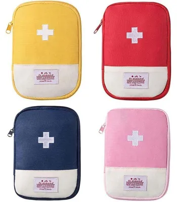 Productafbeelding van EHBO-kit Mini, 4 stuks, rood