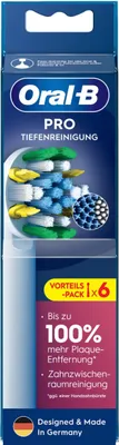 Produktbild von Oral-B Aufsteckbürsten Pro Tiefenreinigung          6er