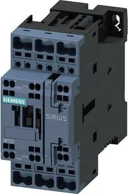 Produktbild von Siemens 3RT20272BB40 3RT2027-2BB40 Schütz AC-3 15kW/400V 1S+1Ö 24VDC 3p S0