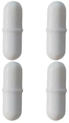Productafbeelding van Magnetische Roerstaaf - Roerstaaf Mixstaaf - Laboratorium Mengen - Hoge Rotatiestabiliteit - 28 mm - Wit