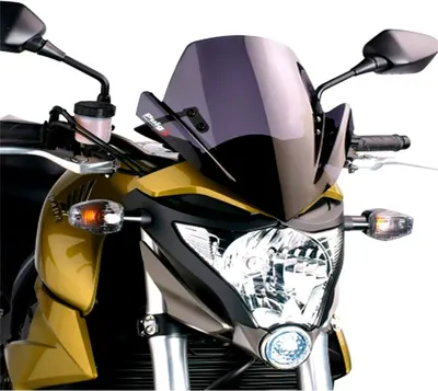 Produktbild von Puig Carenabris New Generation Sport Honda Cb1000r Windschutzscheibe Schwarz  Schwarz One Size