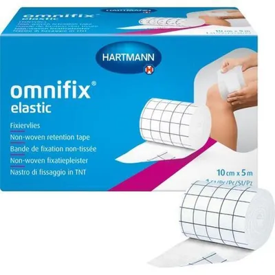 Productafbeelding van Omnifix elastische pleister, 5 cm x 10 m, rood, 1 stuk