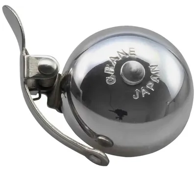 Image de Sonnette CRANE CR-MSZSB-PL - Mini SUZU Bell (Steel Band) - Polished Silver