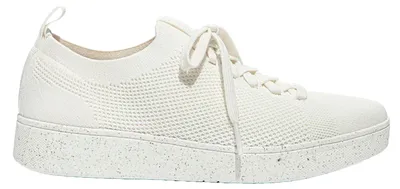 Image de FitFlop - Baskets "Rally E01" pour femmes, en cuir HD261 (taille 38 EU), couleur crème