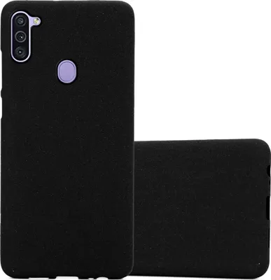 Produktbild von Cadorabo Schutzhülle für Samsung Galaxy A11 / M11 Hülle in Schwarz Handyhülle TPU Etui Cover Case