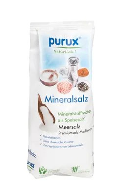 Produktbild von 1 Kg Mediterranes 100% Meersalz Premiumsalz fein Mineralsalz Speisesalz ohne Rieselhilfe