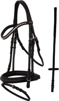 Produktbild von Premiere Rennes Trense Schwarz Full Schwarz Full