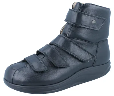 Produktbild von FINN COMFORT PROPHYLAXE 97304 Damen Herren Stiefel schwarz Glattleder - Größe: UK 10