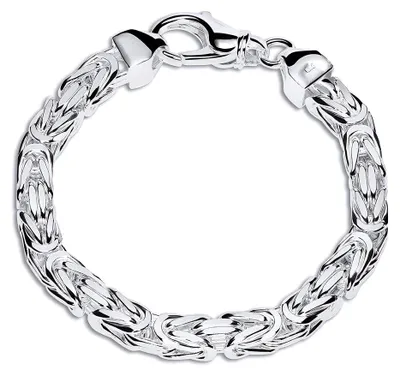 Produktbild von 925 Silberarmband: Königsarmband Silber 7,5mm - Länge wählbar KA0075