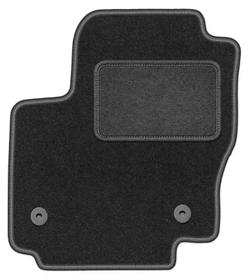 Produktbild von Fahrermatte Velours für Ford Mondeo MK4 2012-2014 (Liftback/Limousine/Kombi) – 1-tlg, Graphit, passgenau – Wielganizator LUX