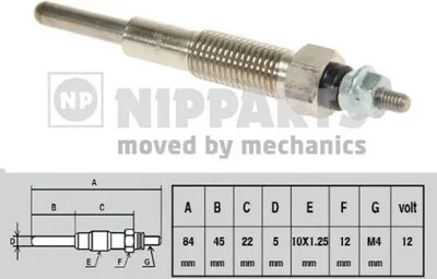 Obrázok produktu pre NIPPARTS J5713005 Žeraviaca sviečka