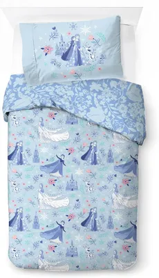 Produktbild von Disney Frozen Magical Frozen Moments Bettwäscheset aus 100 % Baumwolle