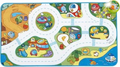 Produktbild von Chicco Turbo Ball elektronische Stadt Spielmatte, Junge/Mädchen, 2 Jahr(e), Lichteffekte, Mit Ton
