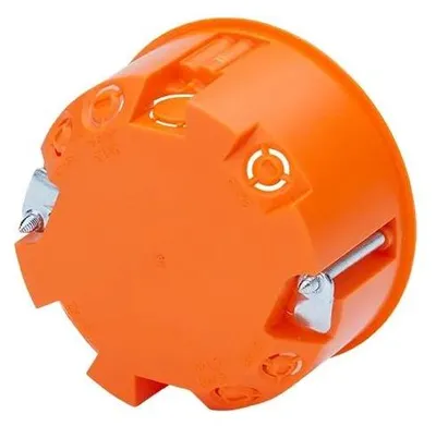 Produktbild von F-tronic Hohlwand-Gerätedose, Ø 68 mm, Tiefe 35 mm, 4 Leitungseinführungen, 1 Stk.