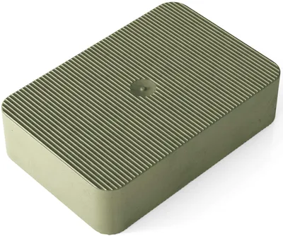 Image de Plaques de support, 60 x 40 mm, épaisseur 15 mm, couleur grise, quantité : 100 pièces