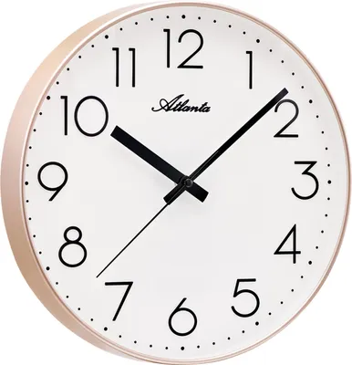 Produktbild von Atlanta Atlanta 4529/9 Quarz-Wanduhr gold