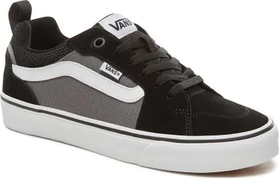 Produktbild von Vans VA3MTJT2J 43, Männlich, Erwachsener, Modische Sneakers, Schwarz, Weiß, Einfarbig, Schnürverschluss