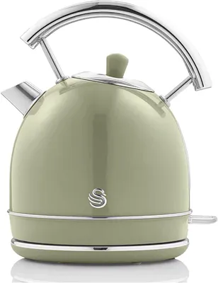 Produktbild von Swan Retro Elektrischer Wasserkocher 1,8 Liter, Vintage Design, Abschaltautomati