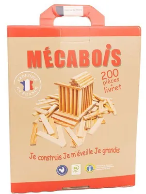 Image de Mécabois - Boîte de 200 pièces