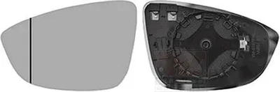 Produktbild von VAN WEZEL Spiegelglas Außenspiegel Links für VW Beetle Schrägheck (5C1, 5C2) Asphärisch Beheizbar 5806837