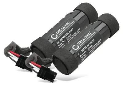 Zdjęcie produktu dla CELLONIC 2x akumulator do głośników, kompatybilny z Logitech UE Boom 2, Ultimate Ears Boom 2, 00798-601-8207 – (3400 mAh, 3,7 V)