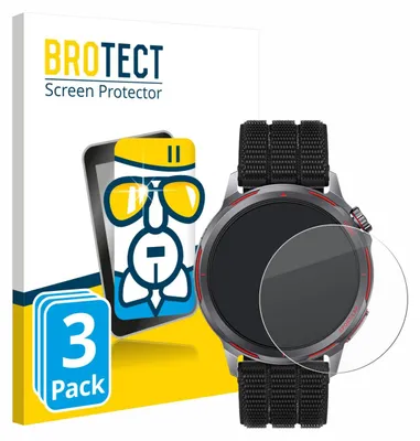 Produktbild von 3x BROTECT Schutzglas für Huawei Watch GT Runner 2 Schutzfolie Panzer Folie Glas Display Schutz klar
