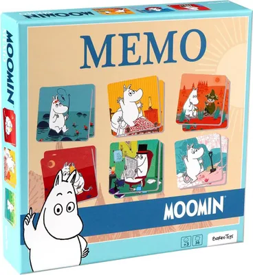 Produktbild von BARBO TOYS Moomin Memo – 36 Karten