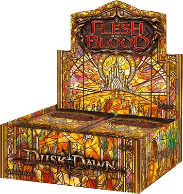 Produktbild von Flesh & Blood TCG - Dusk Till Dawn Booster Display (24 Packs) - DE