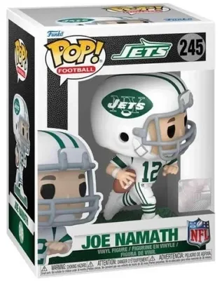 Produktbild von NFL: Legends POP! Sports Vinyl Figur Joe Namath (Jets) 9 cm