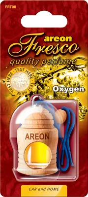 Produktbild von Duftdose Duftbaum Lufterfrischer Sauerstoff 2x Original Areon FRESCO Autoparfüm