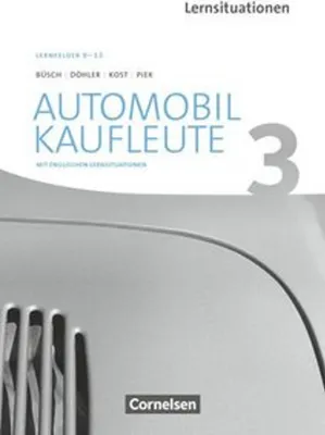 Obrázek produktu pro Automobilkaufleute Band 3: Lernfelder 9-12 - Arbeitsbuch mit englischen Lernsituationen