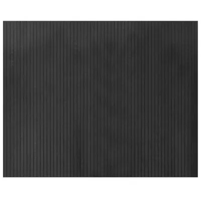 Produktbild von vidaXL Teppich Rechteckig Grau 80x100 cm Bambus