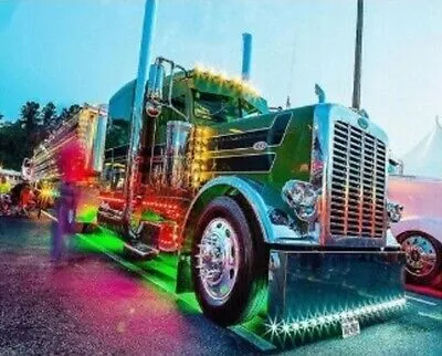 Produktbild von 40x30 Diamanten Malerei Zum Selbermachen DIY Diamond Painting Farbiger Lastwagen