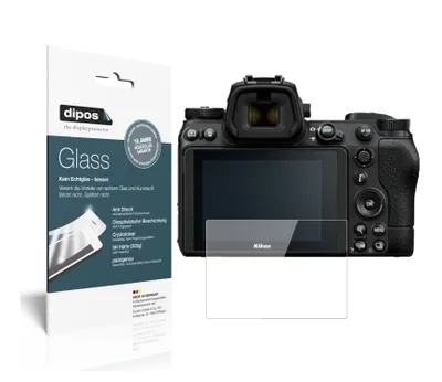 Obrázok produktu pre 1x ochranná fólia pre Nikon Z 7II - Anti-Shock 9H Film dipos Glass Plastic Glass