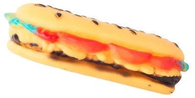 Obrázek produktu pro Verk 19042 Pískací hamburger pro psy 12,5 cm