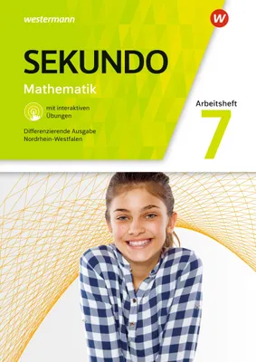 Produktbild von Sekundo 7. Arbeitsheft mit  interaktiven Übungen. Für Nordrhein-Westfalen