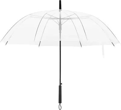 Obrázok produktu pre vidaXL Dáždnik Transparent 100 cm