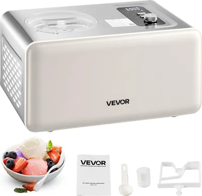 Produktbild von VEVOR automatische Eismaschine 2 QT mit eingebautem Kompressor (150 W) kein Vorgefrieren, Ice Cream Maker mit 3 Modi, elektrischer Eismaschine Frozen Sorbet Maker für die Küche zu HauseVEVOR automatische Eismaschine 2 QT mit eingebautem Kompressor (150 W) kein Vorgefrieren, Ice Cream Maker mit 3 Modi, elektrischer Eismaschine Frozen Sorbet Maker für die Küche zu HauseVEVOR automatische Eismaschine 2 QT mit eingebautem Kompressor (150 W) kein Vorgefrieren, Ice Cream Maker mit 3 Modi, elektrischer Eismaschine