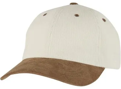Obrázek produktu pro Kšiltovka Urban Classics Corduroy Classic Suede Cap cream/caramel - UNI