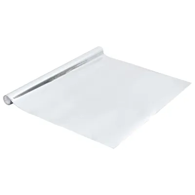 Obrázek produktu pro vidaXL Samolepicí fólie na nábytek s vysokým leskem stříbrná 500x90 cm PVC