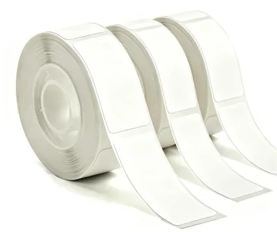 Produktbild von Selbstklebende Etiketten, 12 x 40 mm - 480 Stück, auf 3 Rollen