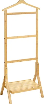 Produktbild von HAKU Herrendiener natur - Bambus, B/H/T: 46x115x28 cm
