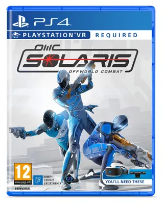 Produktbild von Perp Solaria Offworld Combat, PlayStation 4, Multiplayer-Modus, RP (Rating Pending), Physische Medien, Virtual Reality (VR)-Headset erforderlich