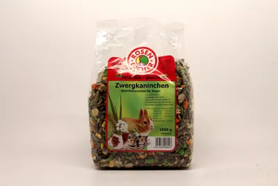 Produktbild von Rosenlöcher Zwergkaninchen Alleinfuttermittel für Nager