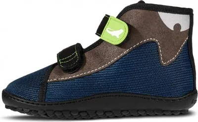 Produktbild von Leguano Jungen Barfußschuhe mit flexiblem Barfuß-Design und praktischem Klettverschluss, Blau