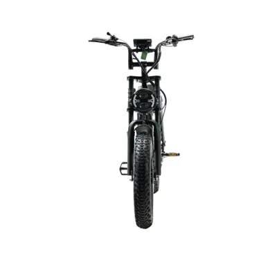 Produktbild von OUXI V8 Max Elektrisches Fatbike – Alarmanlage – NFC - 20 Zoll – 250W Motor – 7 Gänge – 120 km Reichweite – Hydraulische Scheibenbremsen - Schwarz