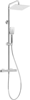 Produktbild von Duschsystem mit Duscharmatur, thermostatisch Chrom