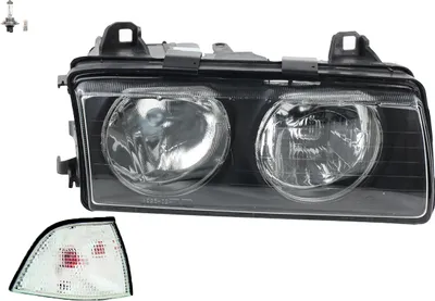 Obrázok produktu pre Johns, svetlomety pasuje do BMW radu 3 E36 09/1994-04/1999 Pravé smerovky
