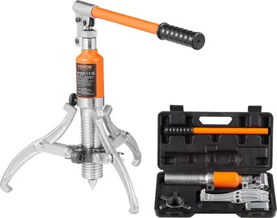 Produktbild von Hydraulic Gear Puller, 5 Ton Max Capacity Wheel Bearing Pulling Separator, 2 or 3 Jaws Puller, Vertically and Horizontally, 8" Jaw Hydraulic Puller with Case for Pulling Hubs