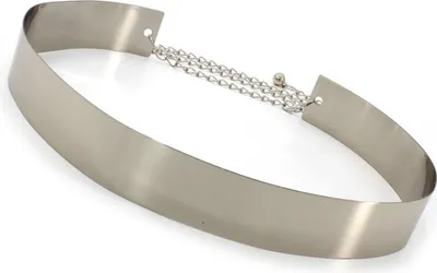 Produktbild von Eleganter Iron Gürtel in Silber – 3,5cm für jeden Anlass KP33073